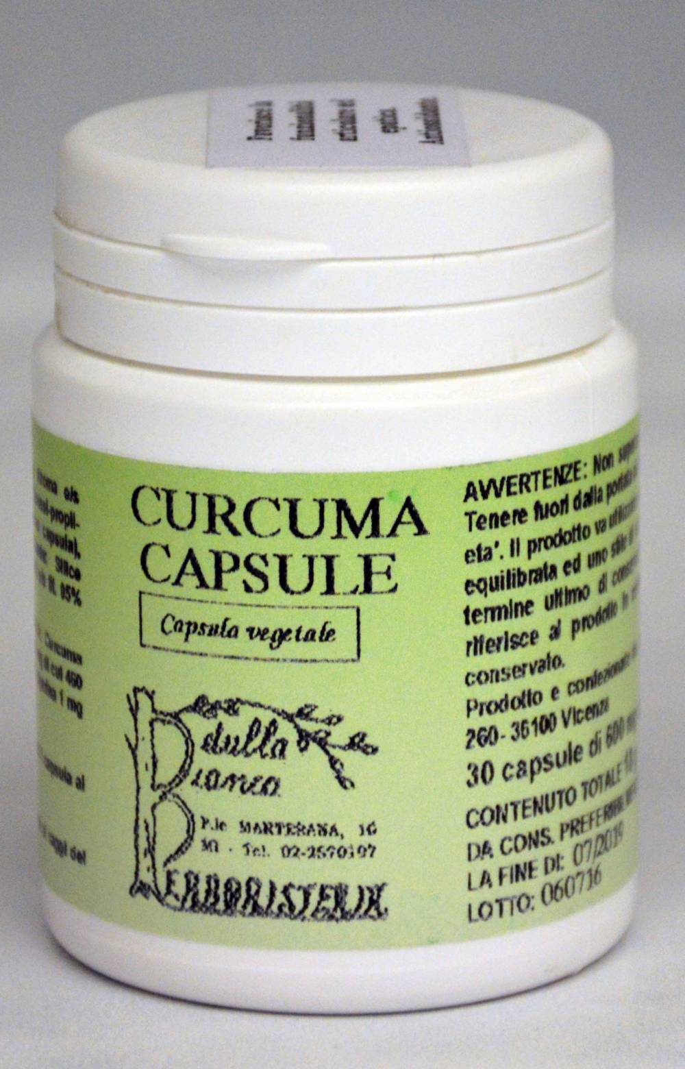 Curcuma capsule