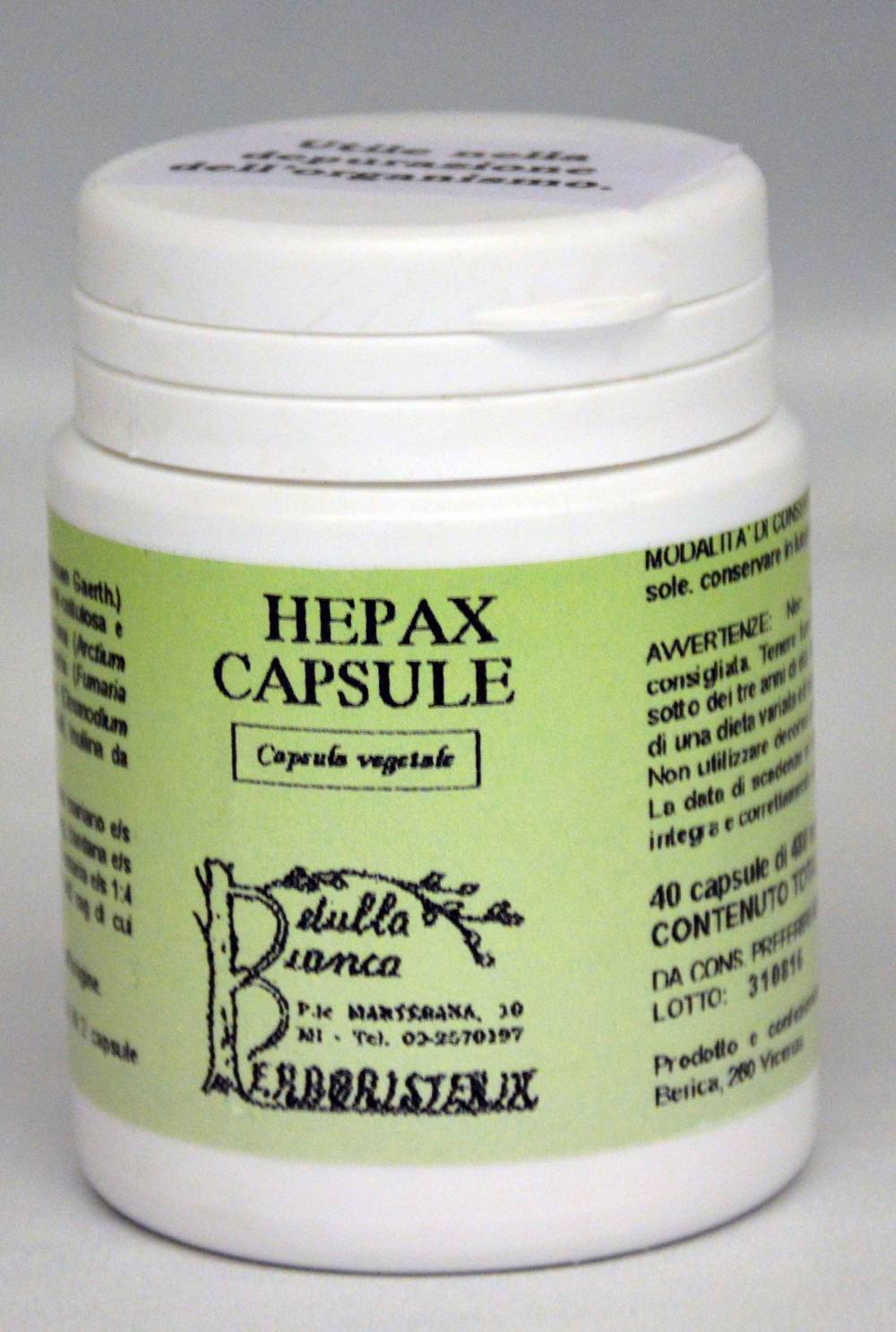 Hepax capsule