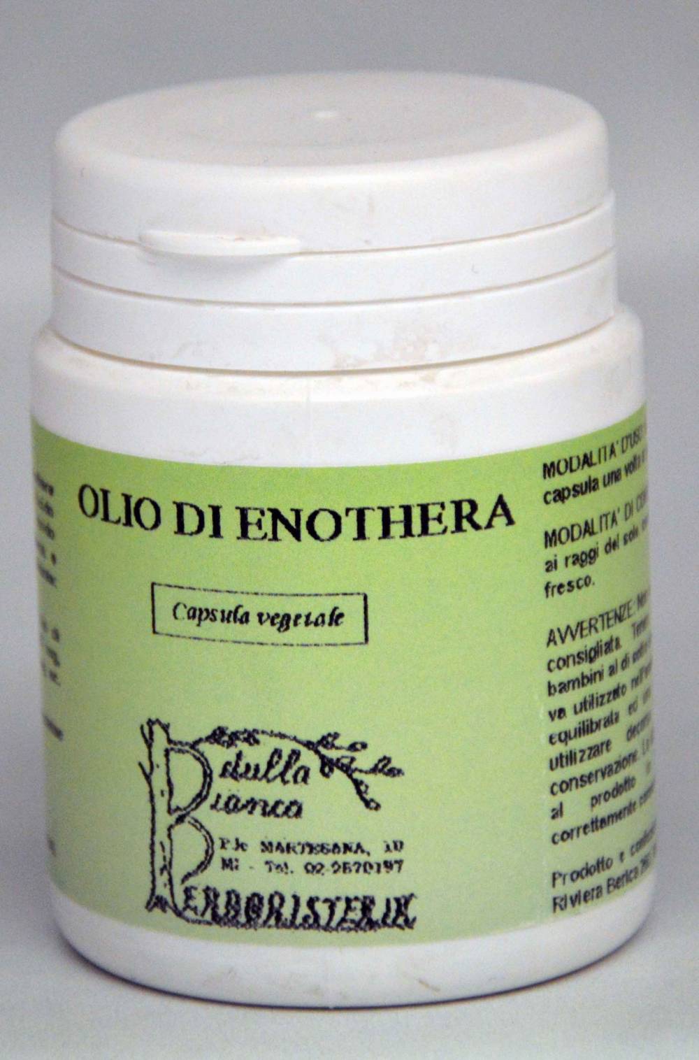 Olio di Enothera capsule